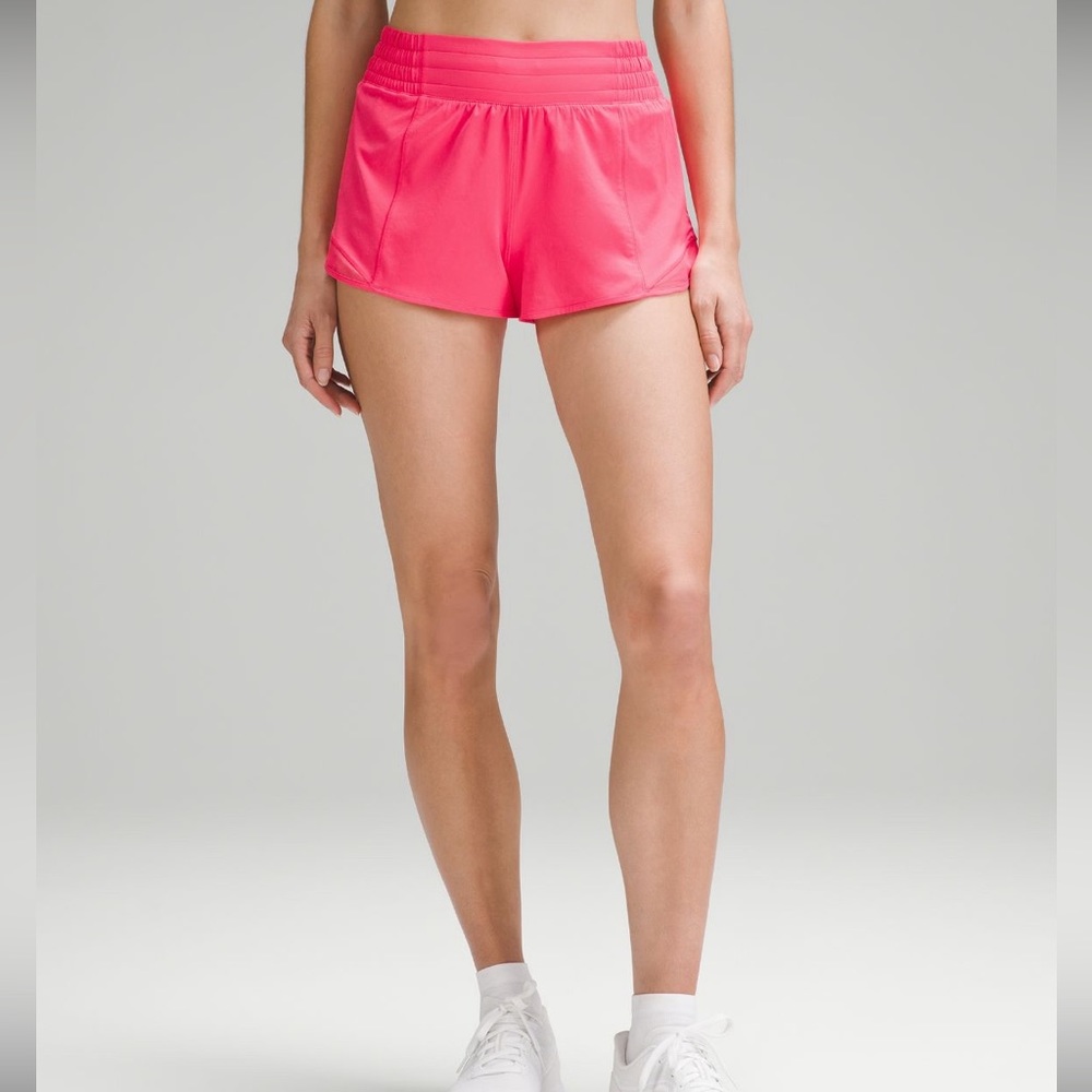Sonic Pink LuLulemon shorts!